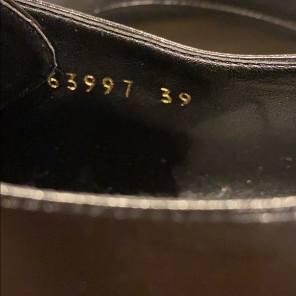 Stella McCartney Black Leather Platform Sneaker - Picture 6 of 7